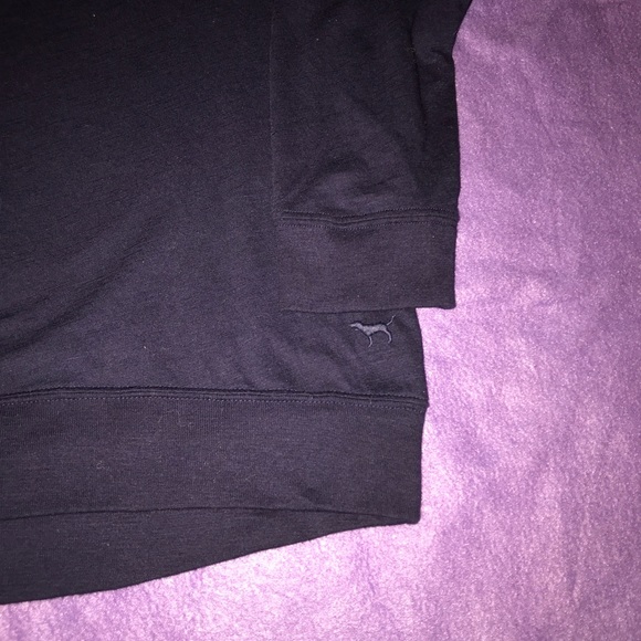 PINK - Purple Scoop Neck Top - Picture 2 of 5